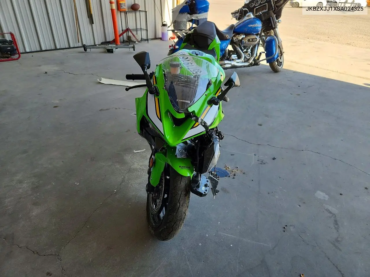 2025 Kawasaki Zx636 K VIN: JKBZXJJ1XSA024325 Lot: 55719166