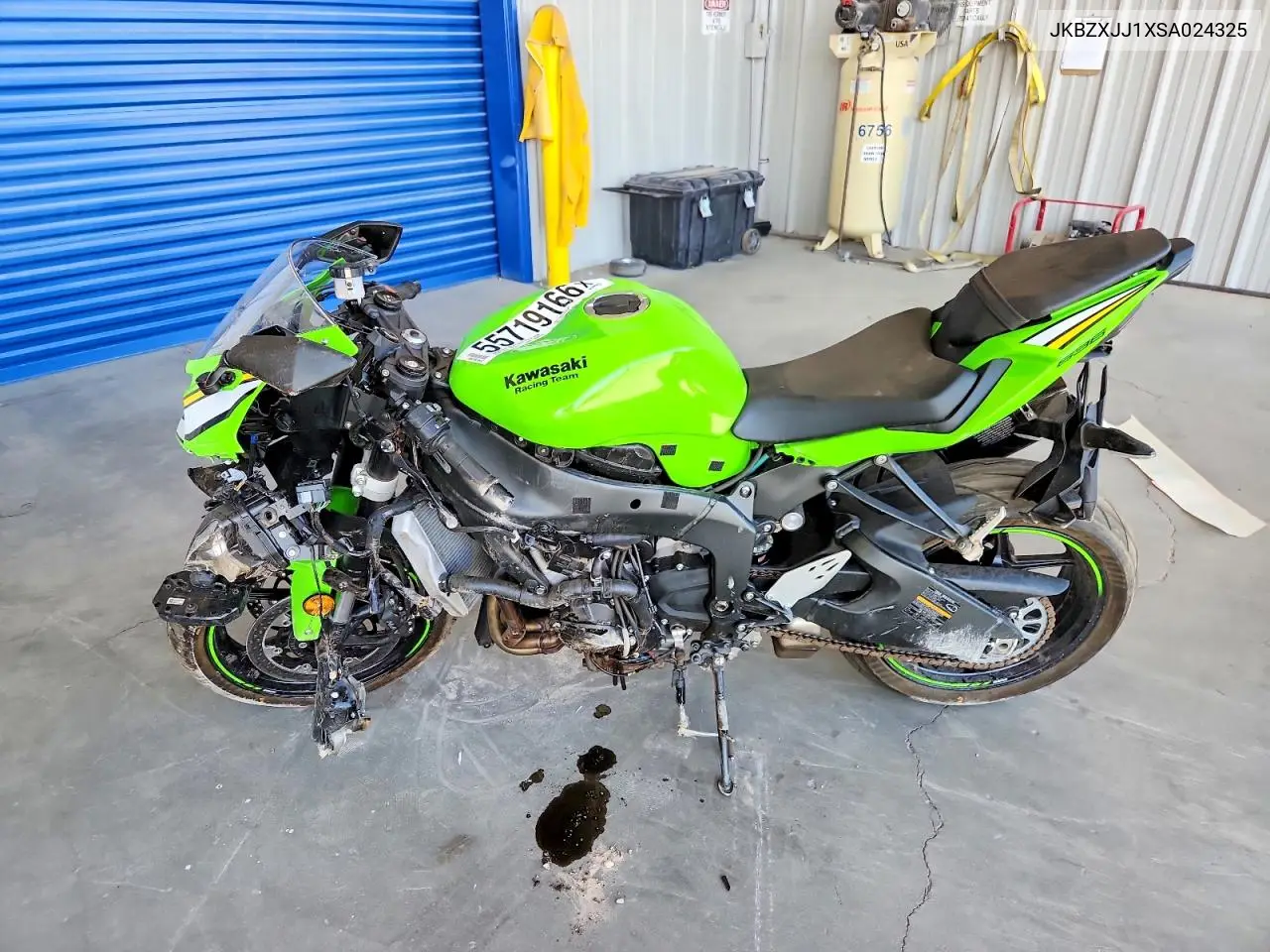 2025 Kawasaki Zx636 K VIN: JKBZXJJ1XSA024325 Lot: 55719166