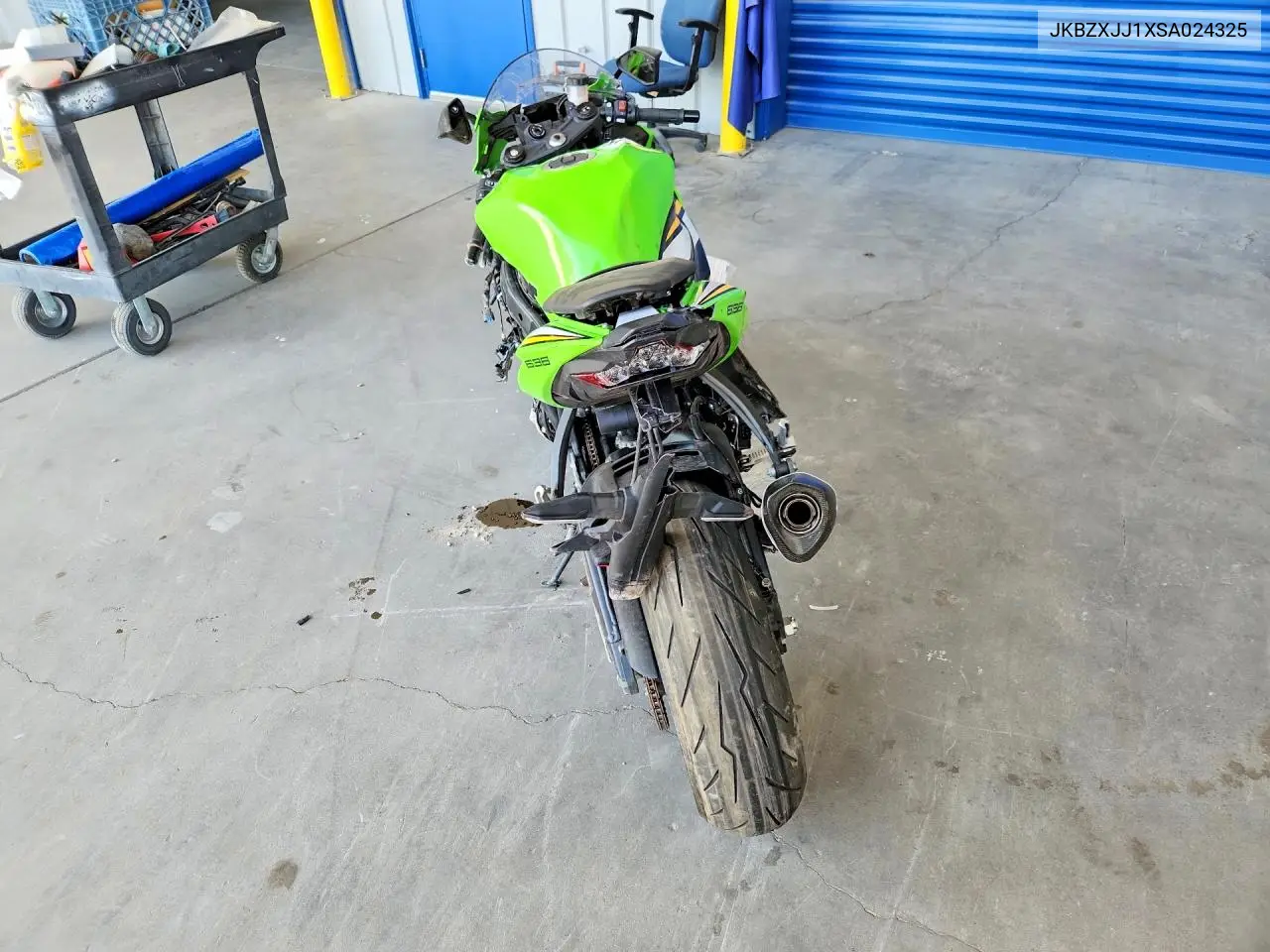 2025 Kawasaki Zx636 K VIN: JKBZXJJ1XSA024325 Lot: 55719166