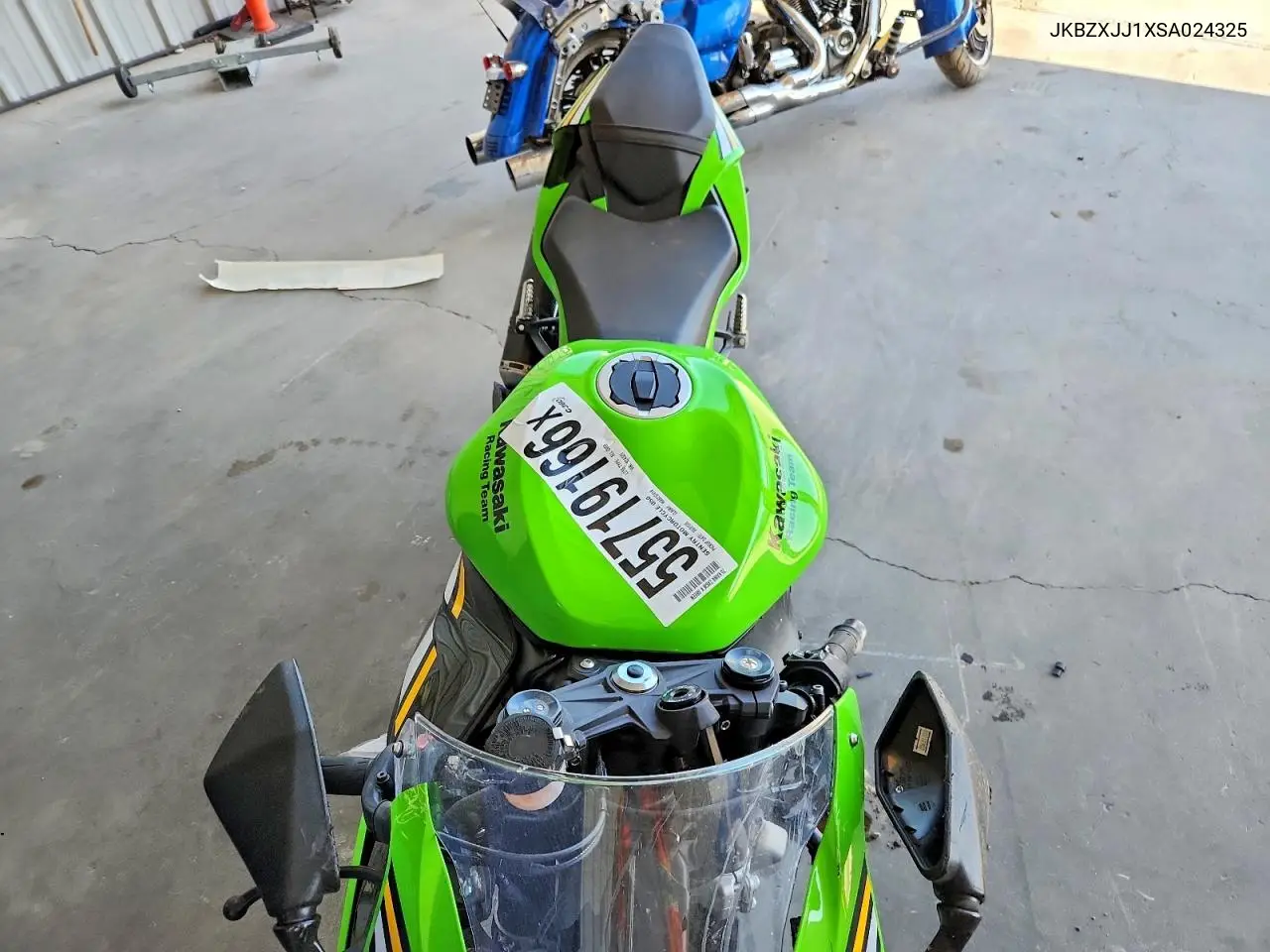 2025 Kawasaki Zx636 K VIN: JKBZXJJ1XSA024325 Lot: 55719166