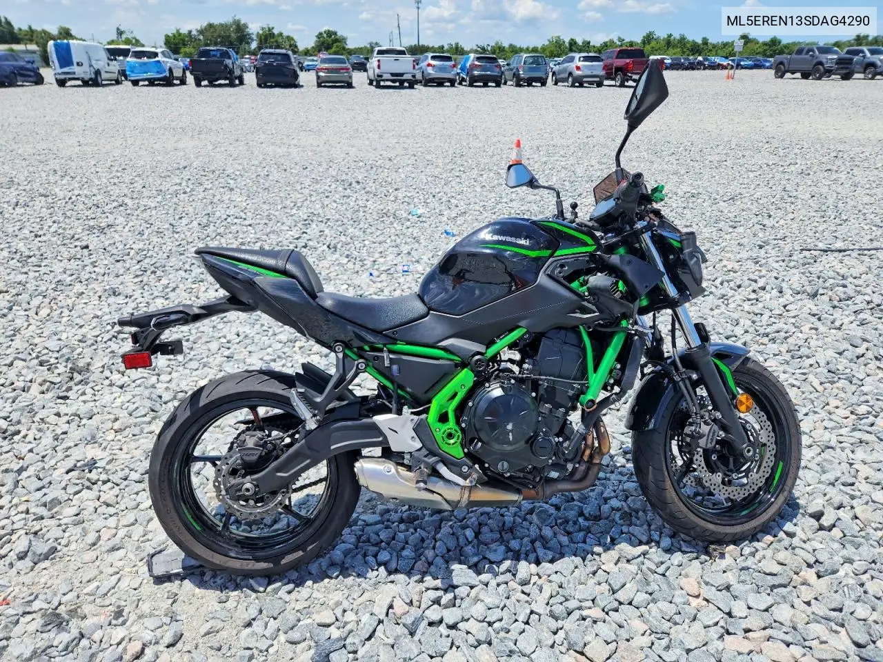 2025 Kawasaki Er650 N VIN: ML5EREN13SDAG4290 Lot: 56032466