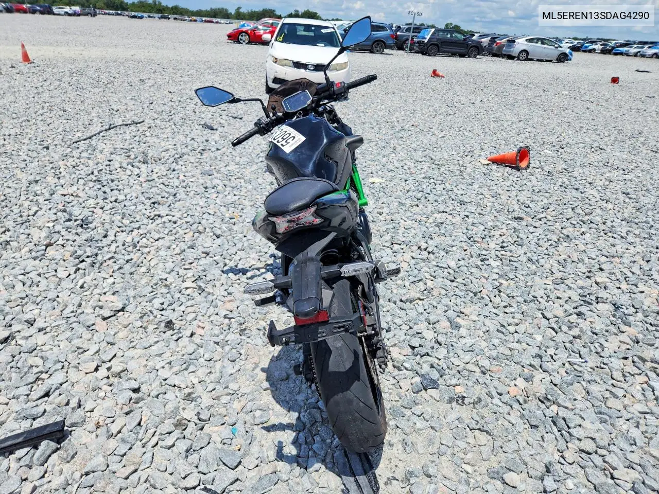 2025 Kawasaki Er650 N VIN: ML5EREN13SDAG4290 Lot: 56032466