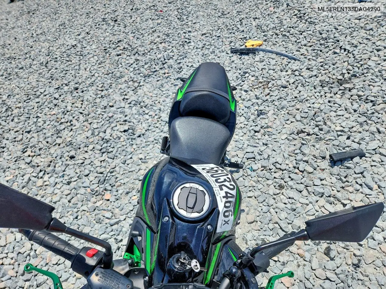 2025 Kawasaki Er650 N VIN: ML5EREN13SDAG4290 Lot: 56032466