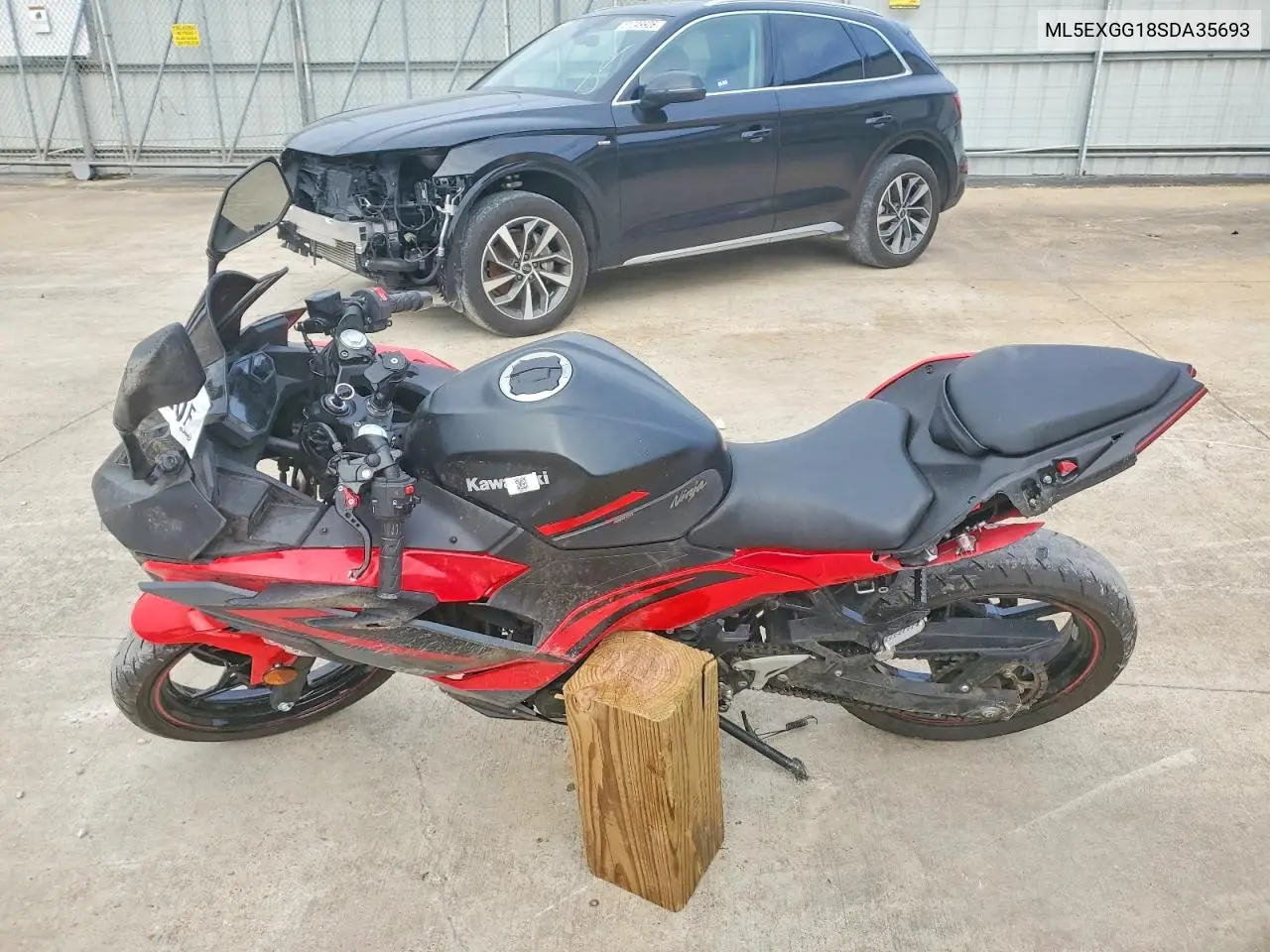 2025 Kawasaki Ex500 VIN: ML5EXGG18SDA35693 Lot: 56316626