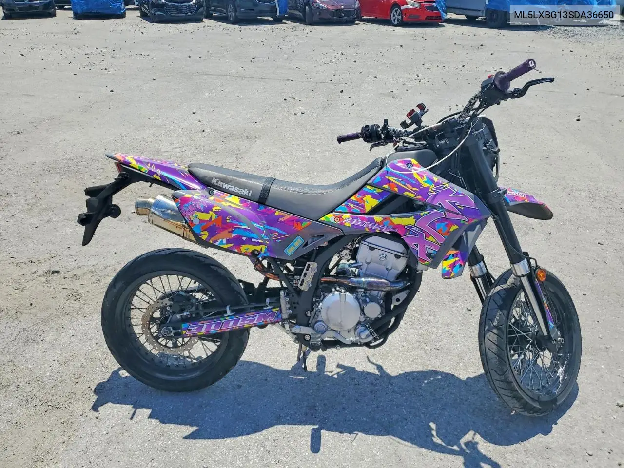 2025 Kawasaki Klx300 S VIN: ML5LXBG13SDA36650 Lot: 56340856