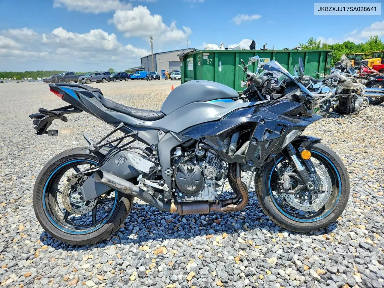 2025 Kawasaki Zx636 K VIN: JKBZXJJ17SA028641 Lot: 56674716