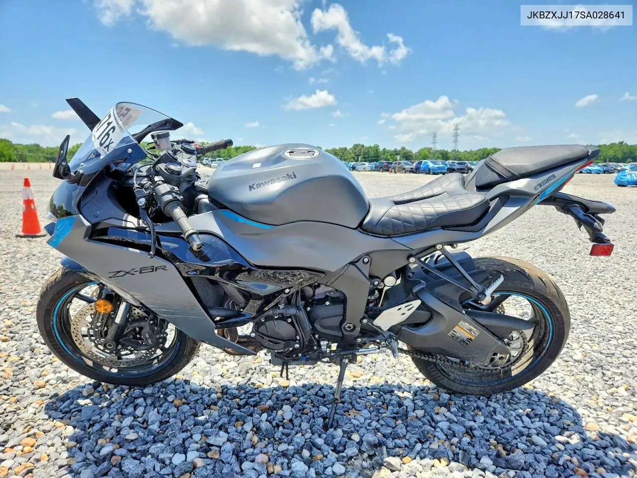 2025 Kawasaki Zx636 K VIN: JKBZXJJ17SA028641 Lot: 56674716