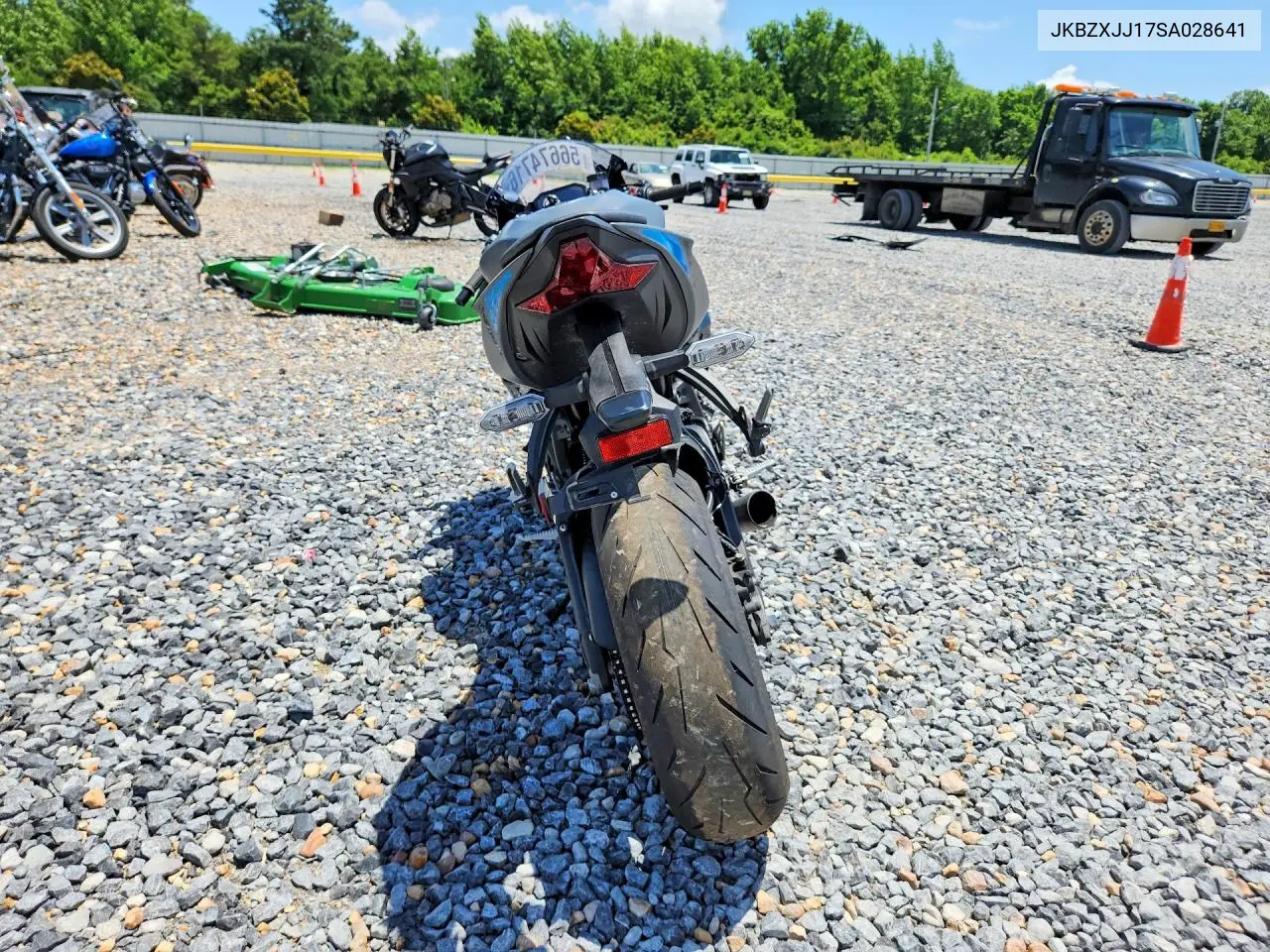 2025 Kawasaki Zx636 K VIN: JKBZXJJ17SA028641 Lot: 56674716