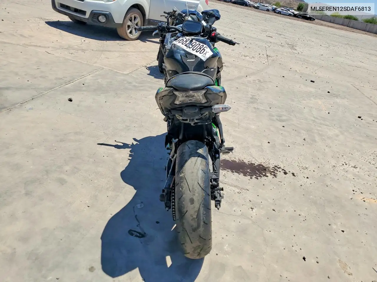 2025 Kawasaki Er650 N VIN: ML5EREN12SDAF6813 Lot: 56829086