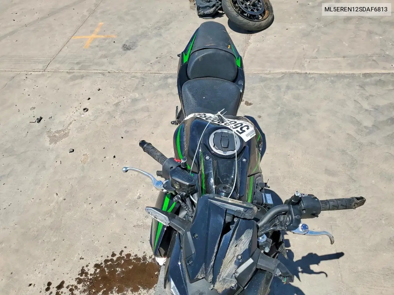 2025 Kawasaki Er650 N VIN: ML5EREN12SDAF6813 Lot: 56829086