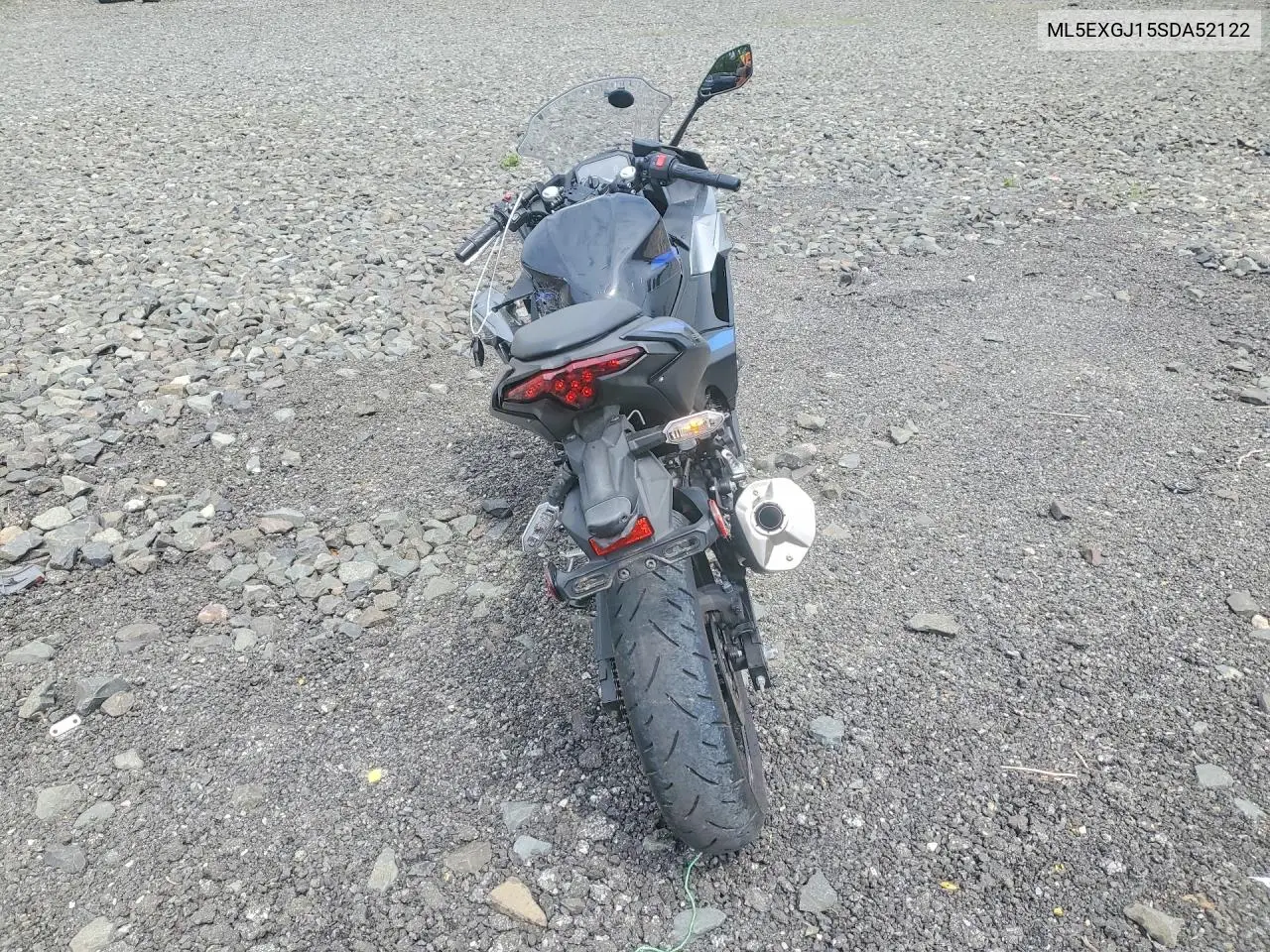 2025 Kawasaki Ex500 A VIN: ML5EXGJ15SDA52122 Lot: 56935056