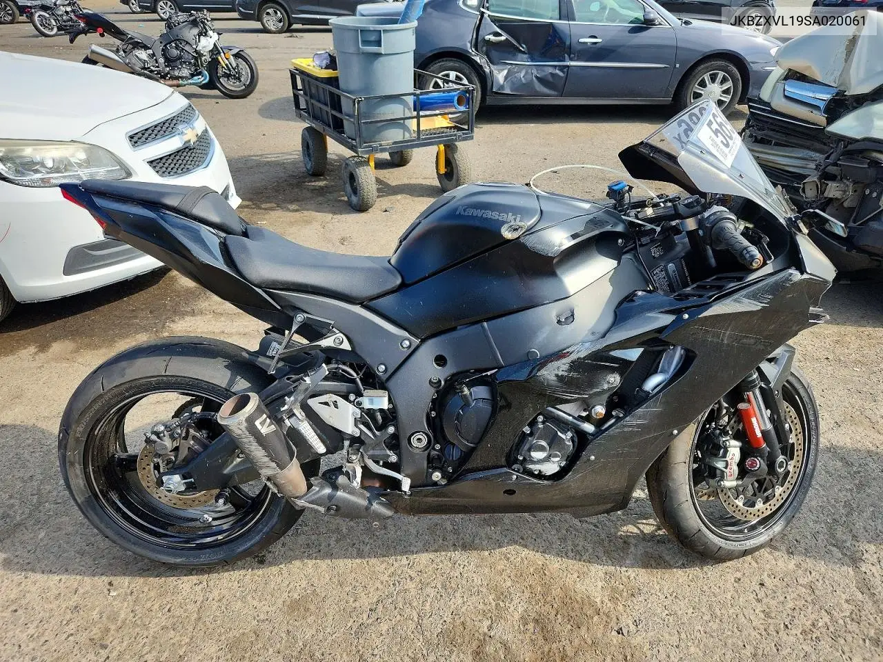 2025 Kawasaki Zx1002 L VIN: JKBZXVL19SA020061 Lot: 56977986