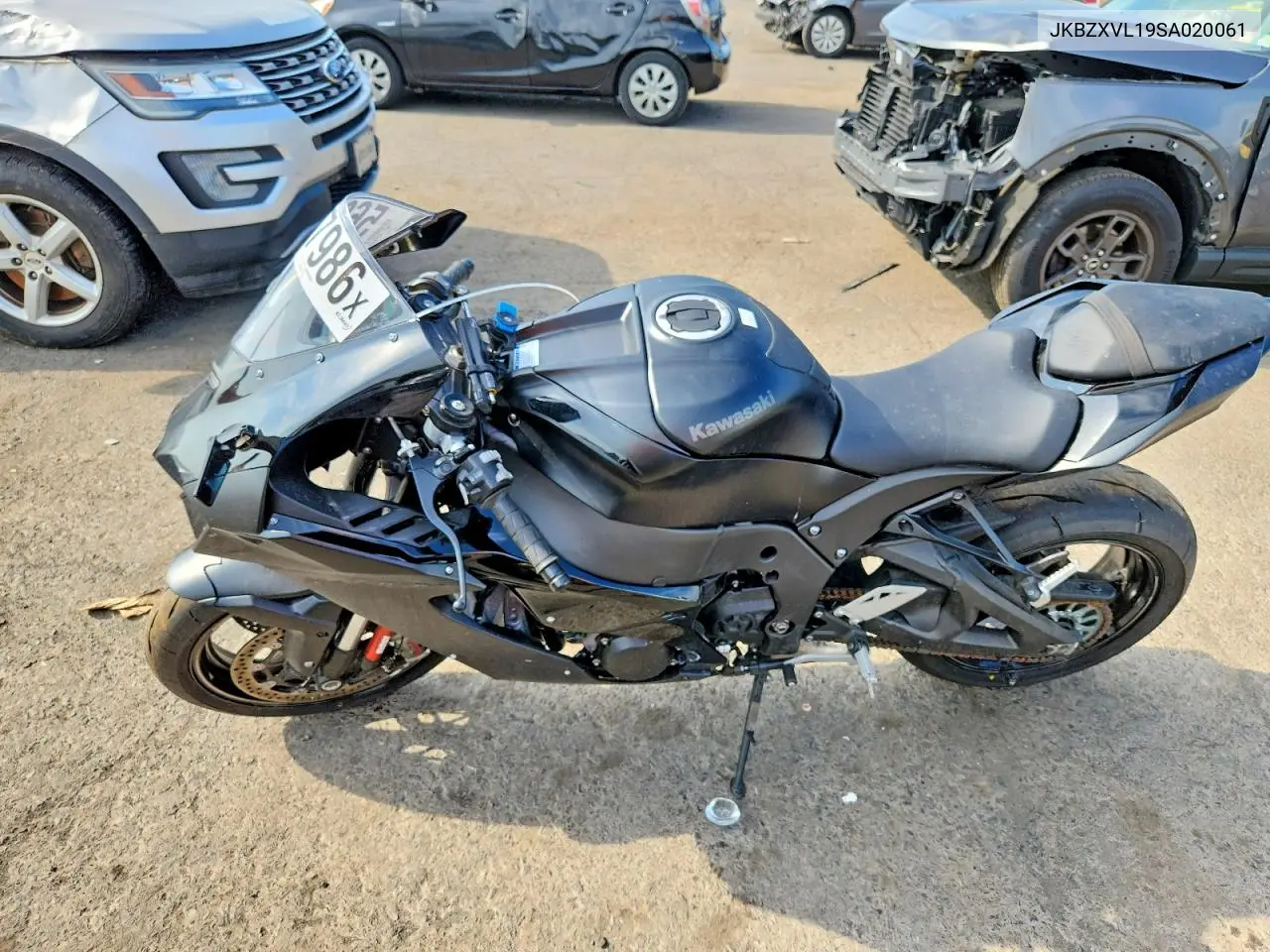2025 Kawasaki Zx1002 L VIN: JKBZXVL19SA020061 Lot: 56977986
