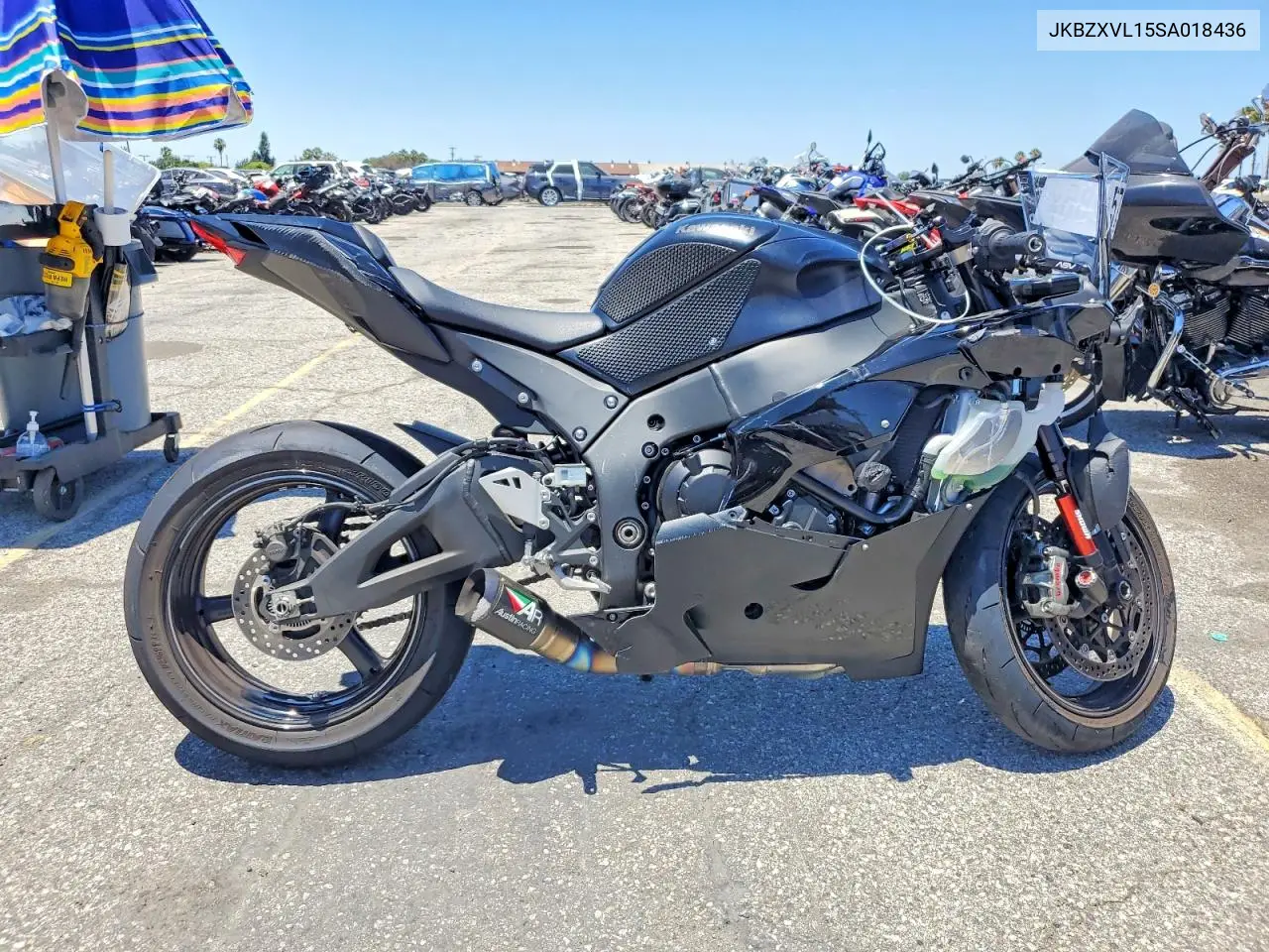 2025 Kawasaki Zx1002 L VIN: JKBZXVL15SA018436 Lot: 57184286