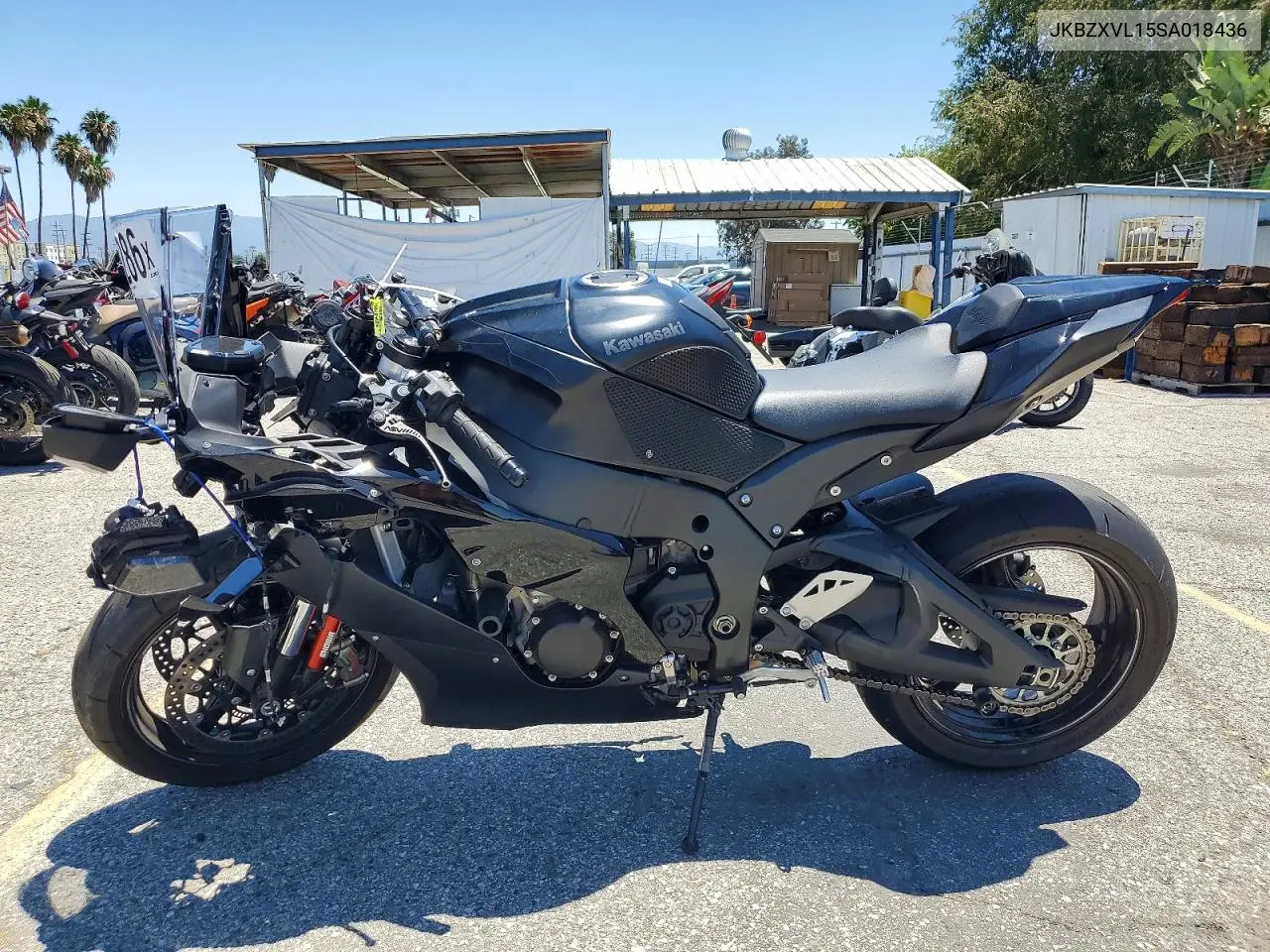 2025 Kawasaki Zx1002 L VIN: JKBZXVL15SA018436 Lot: 57184286