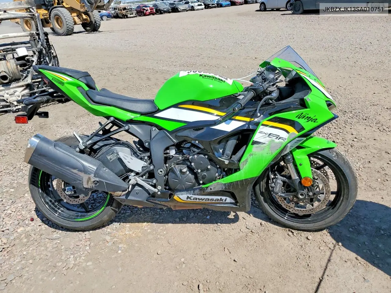 2025 Kawasaki Zx636 K VIN: JKBZXJK13SA010751 Lot: 57245006