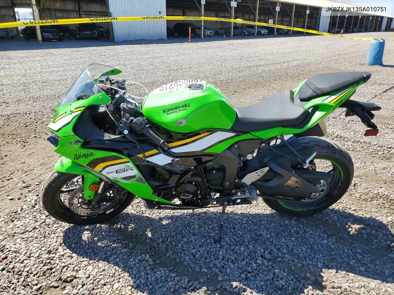 2025 Kawasaki Zx636 K VIN: JKBZXJK13SA010751 Lot: 57245006