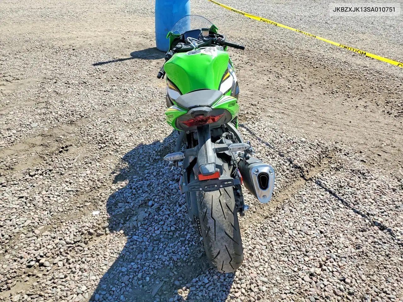 2025 Kawasaki Zx636 K VIN: JKBZXJK13SA010751 Lot: 57245006