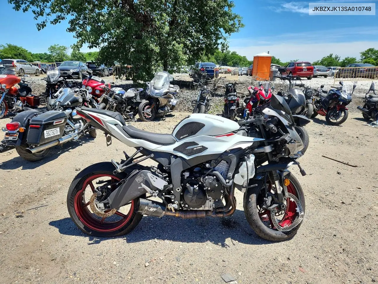 2025 Kawasaki Zx636 K VIN: JKBZXJK13SA010748 Lot: 57518536