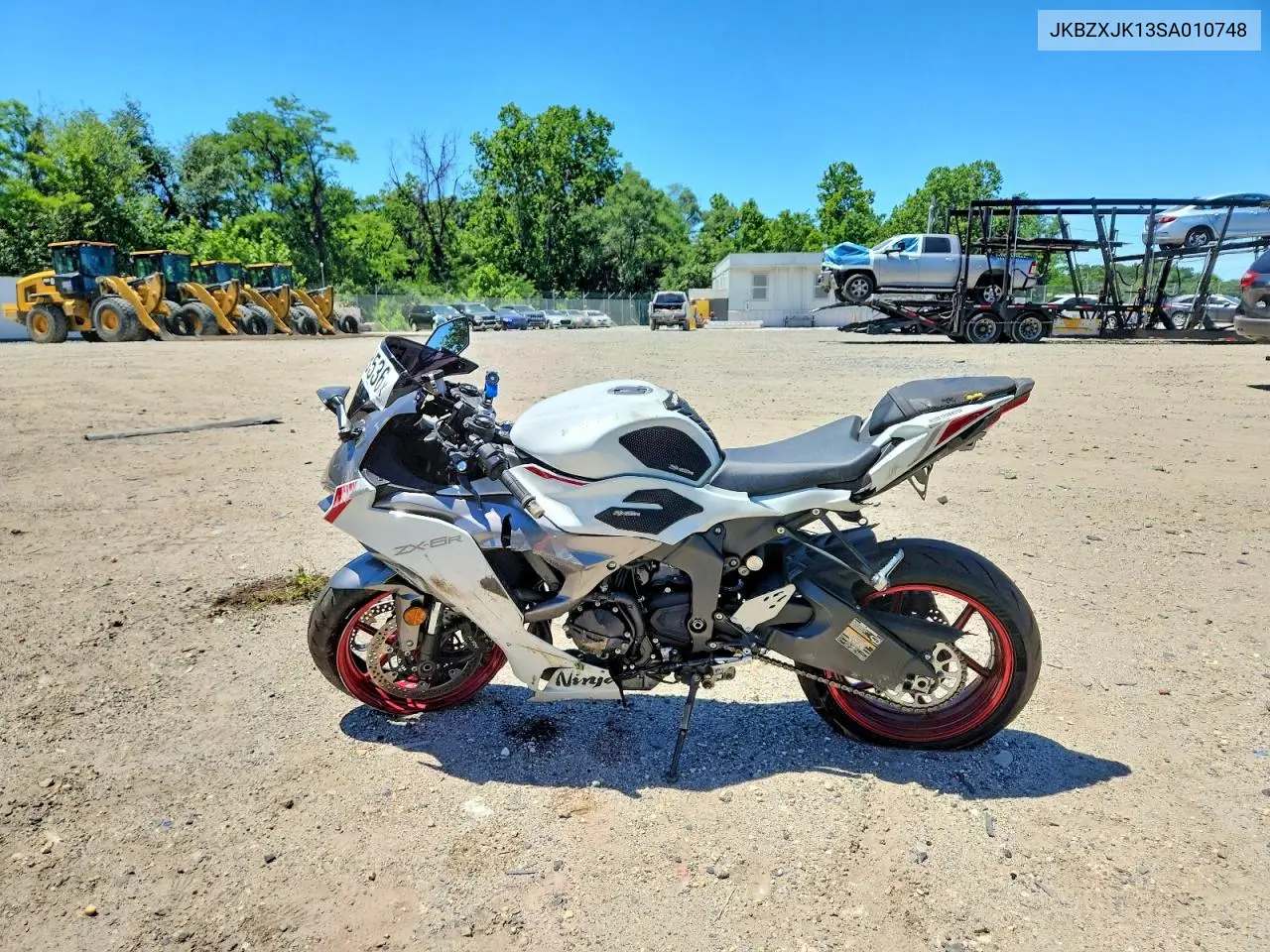 2025 Kawasaki Zx636 K VIN: JKBZXJK13SA010748 Lot: 57518536