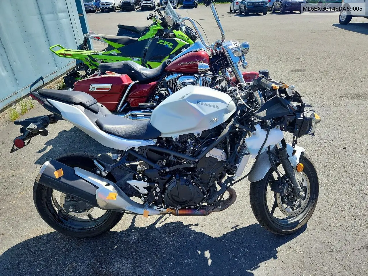 2025 Kawasaki Ex500 VIN: ML5EXGG14SDA59005 Lot: 57524516
