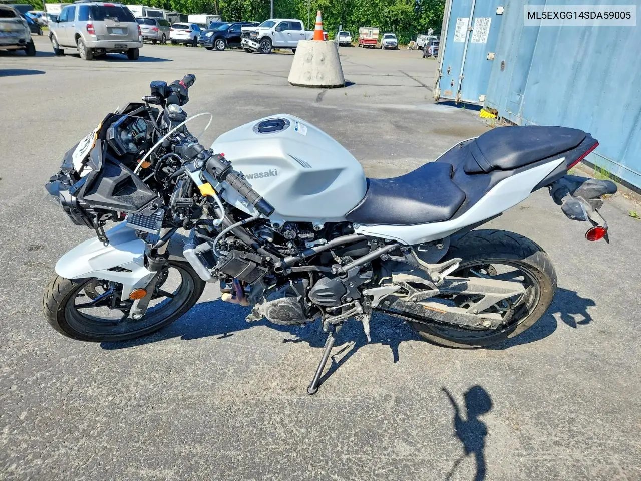 2025 Kawasaki Ex500 VIN: ML5EXGG14SDA59005 Lot: 57524516