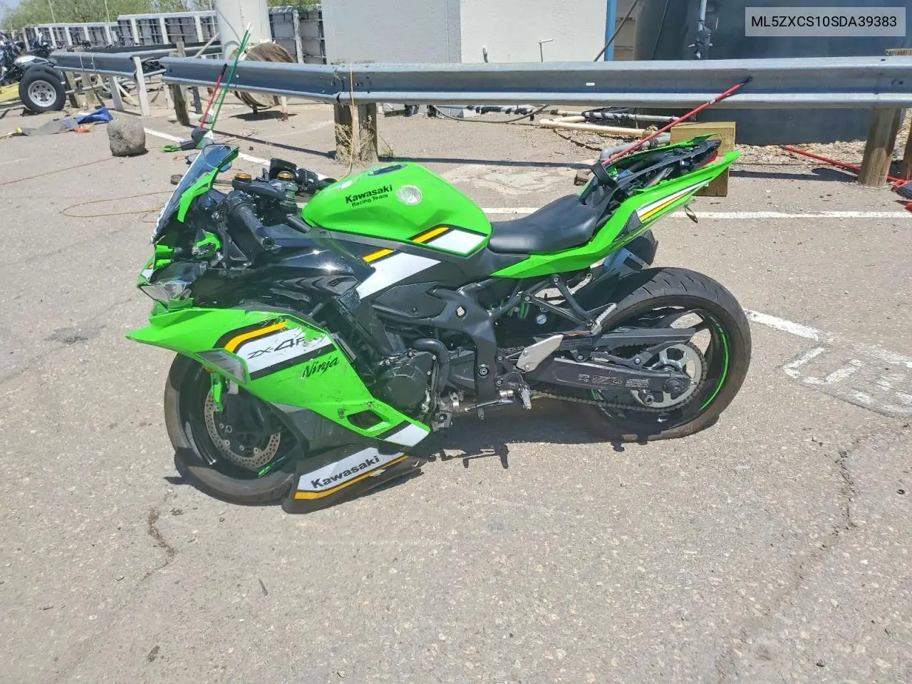 2025 Kawasaki Zx400 S VIN: ML5ZXCS10SDA39383 Lot: 57756956