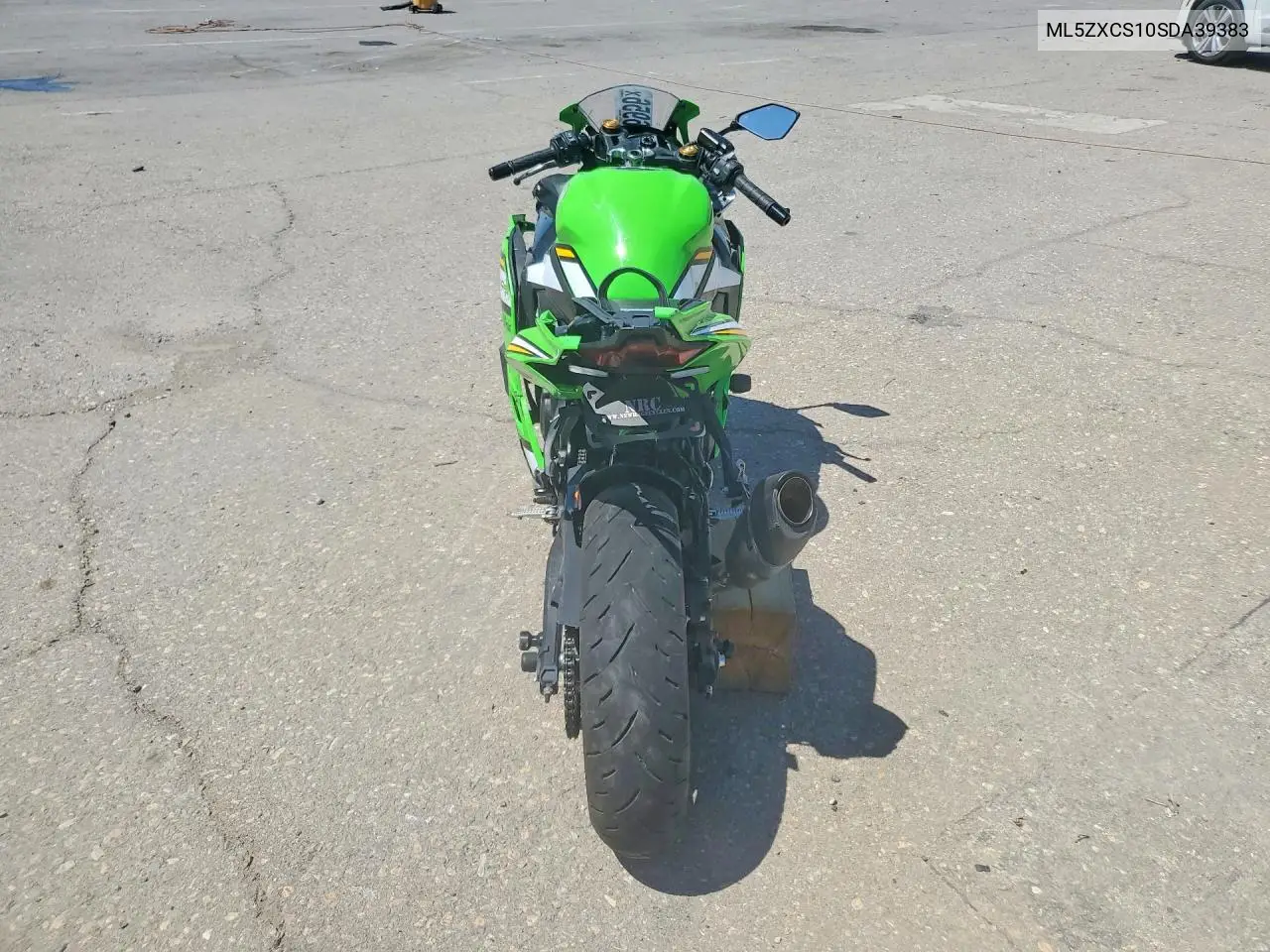 2025 Kawasaki Zx400 S VIN: ML5ZXCS10SDA39383 Lot: 57756956