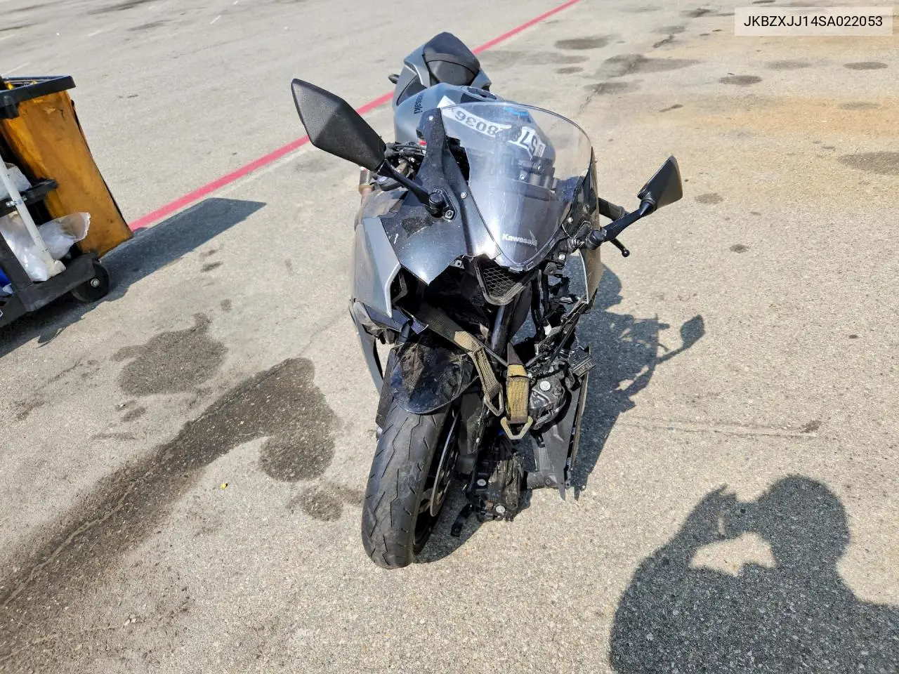 2025 Kawasaki Zx636 K VIN: JKBZXJJ14SA022053 Lot: 57828036