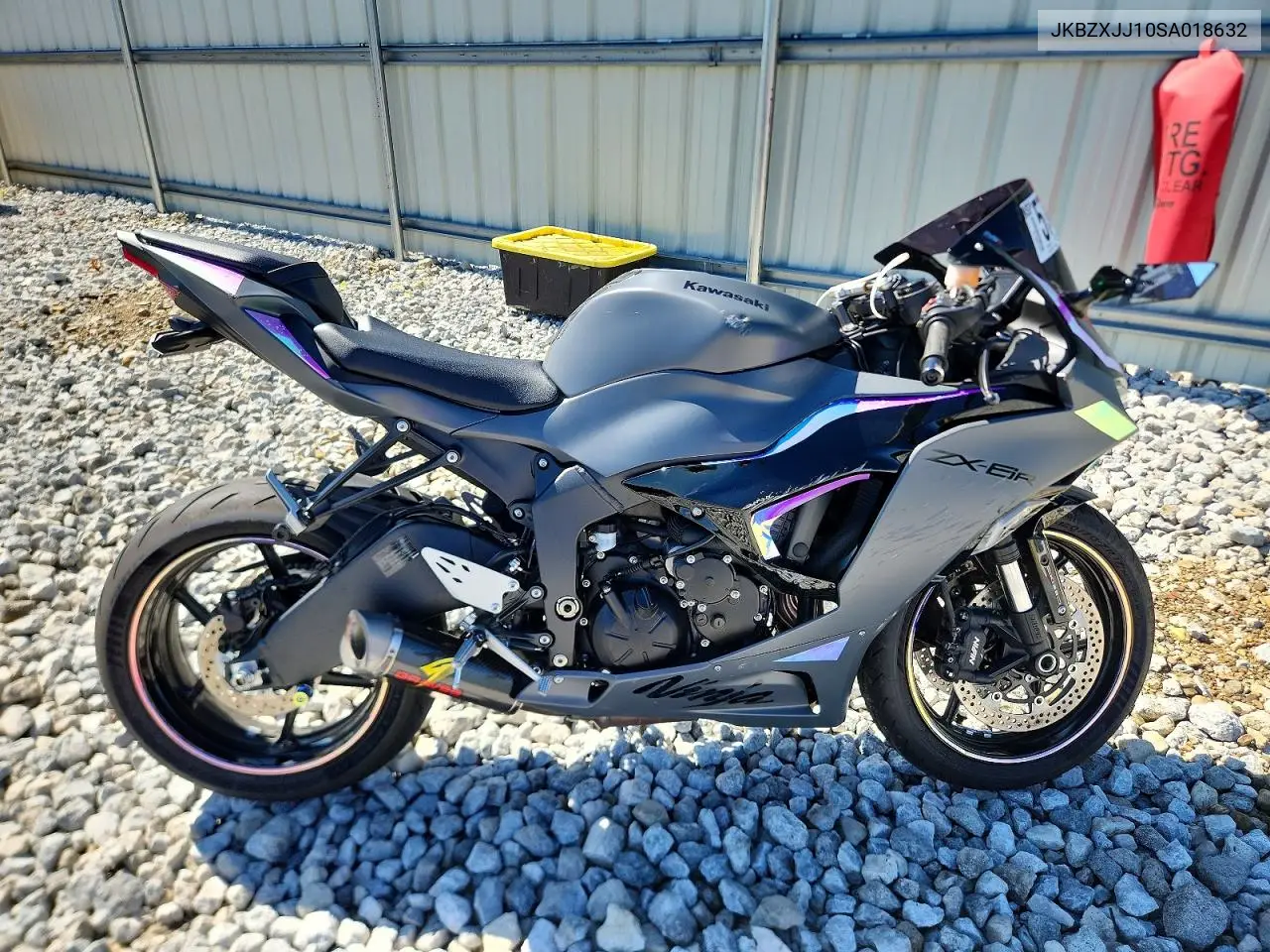 2025 Kawasaki Zx636 K VIN: JKBZXJJ10SA018632 Lot: 57844266