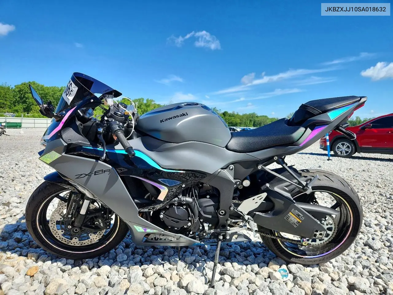 2025 Kawasaki Zx636 K VIN: JKBZXJJ10SA018632 Lot: 57844266