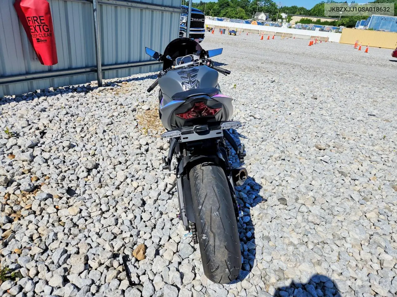2025 Kawasaki Zx636 K VIN: JKBZXJJ10SA018632 Lot: 57844266