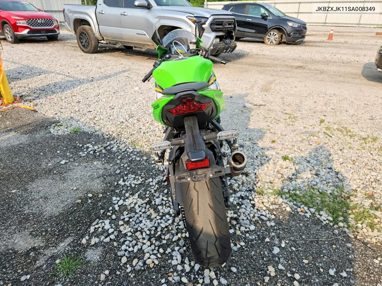 2025 Kawasaki Zx636 K VIN: JKBZXJK11SA008349 Lot: 57890286