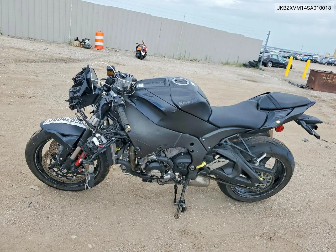 2025 Kawasaki Zx1002 M VIN: JKBZXVM14SA010018 Lot: 58542896