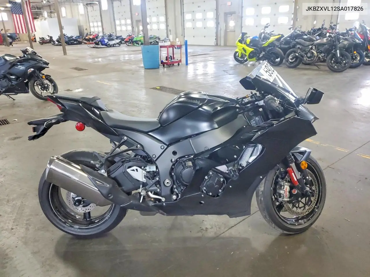 2025 Kawasaki Zx1002 L VIN: JKBZXVL12SA017826 Lot: 59258146