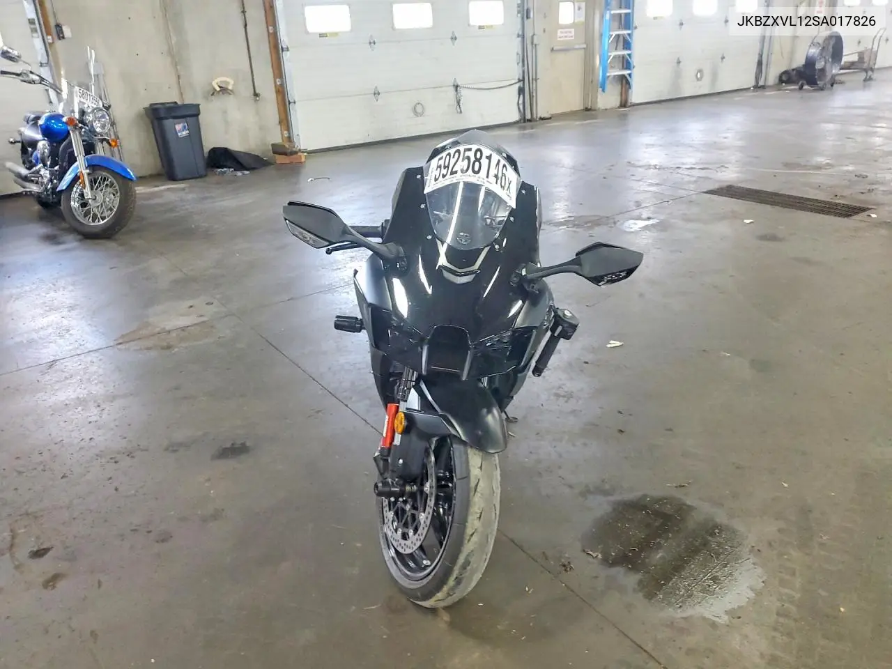 2025 Kawasaki Zx1002 L VIN: JKBZXVL12SA017826 Lot: 59258146