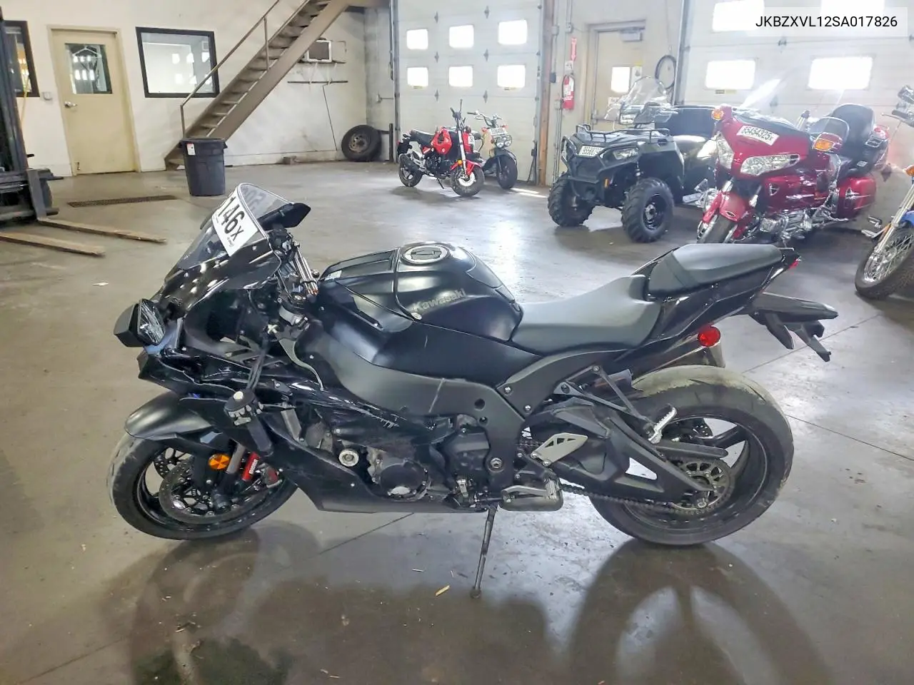 2025 Kawasaki Zx1002 L VIN: JKBZXVL12SA017826 Lot: 59258146