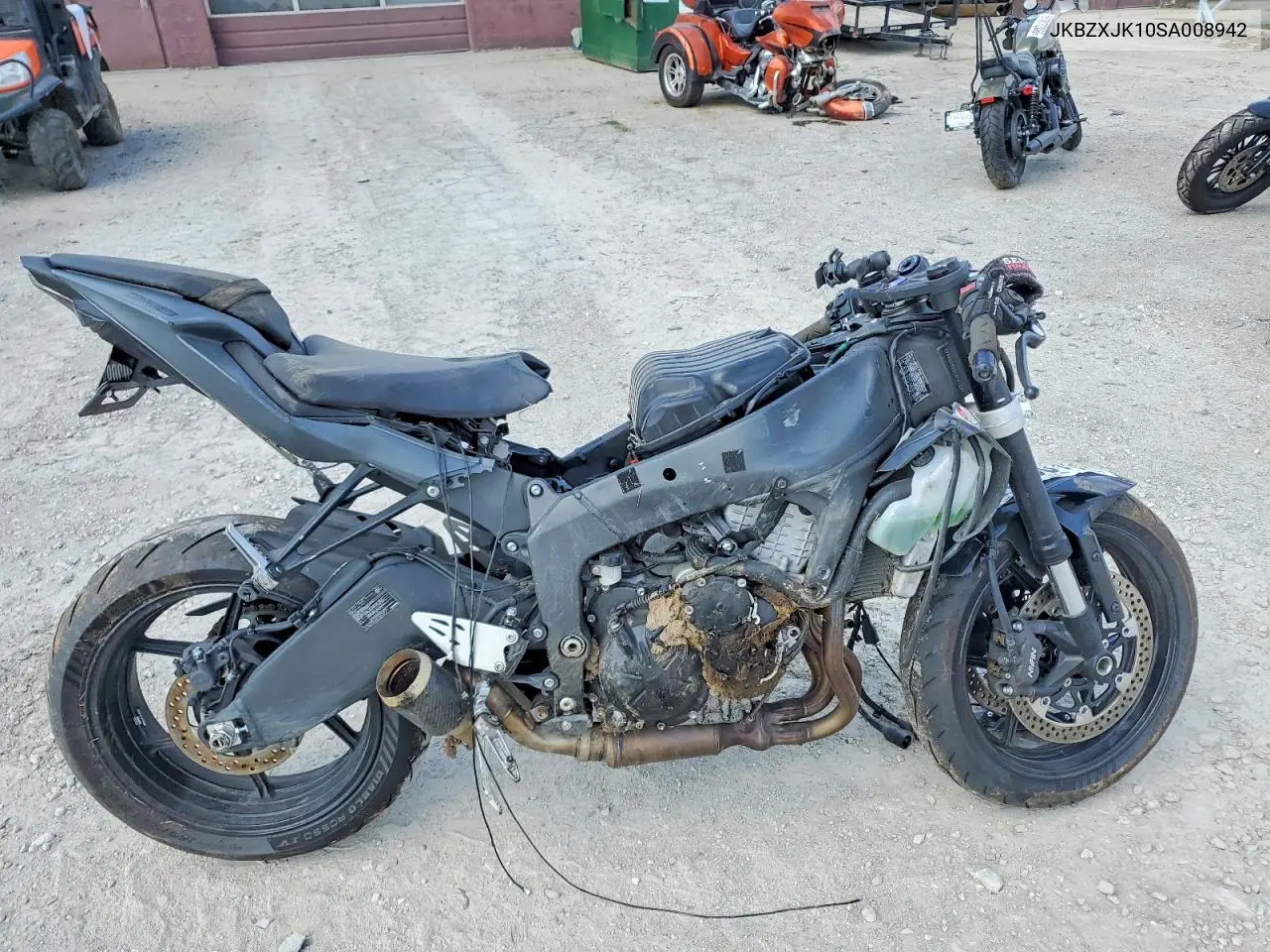 2025 Kawasaki Zx636 K VIN: JKBZXJK10SA008942 Lot: 59330016