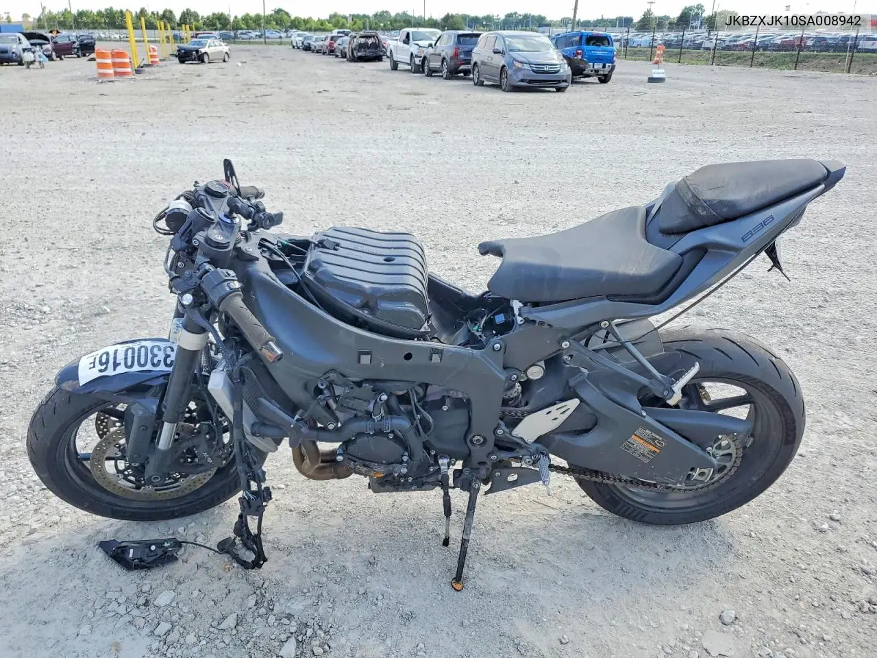 2025 Kawasaki Zx636 K VIN: JKBZXJK10SA008942 Lot: 59330016