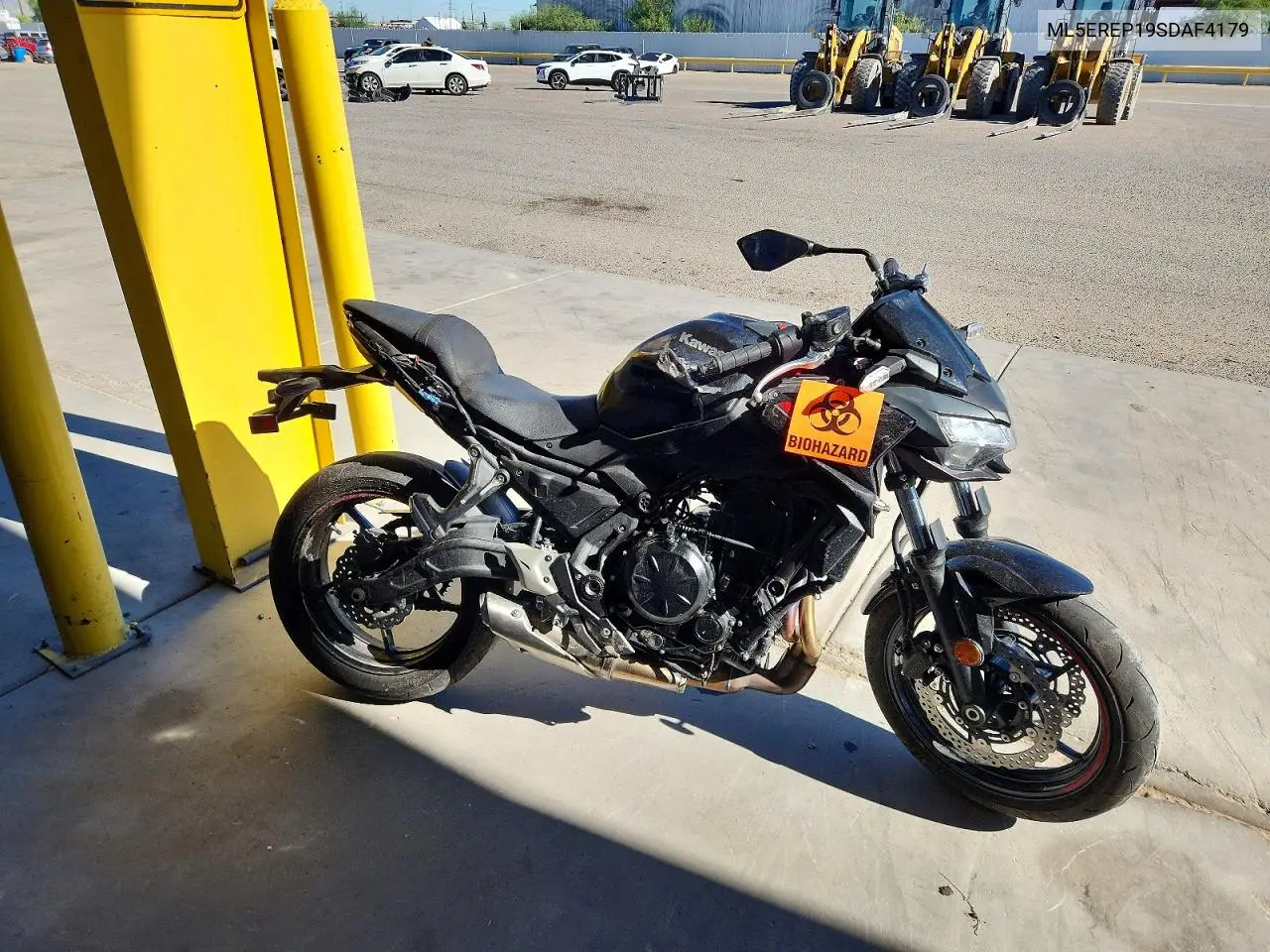 2025 Kawasaki Er650 P VIN: ML5EREP19SDAF4179 Lot: 59344566