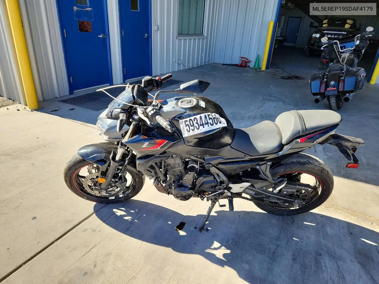2025 Kawasaki Er650 P VIN: ML5EREP19SDAF4179 Lot: 59344566