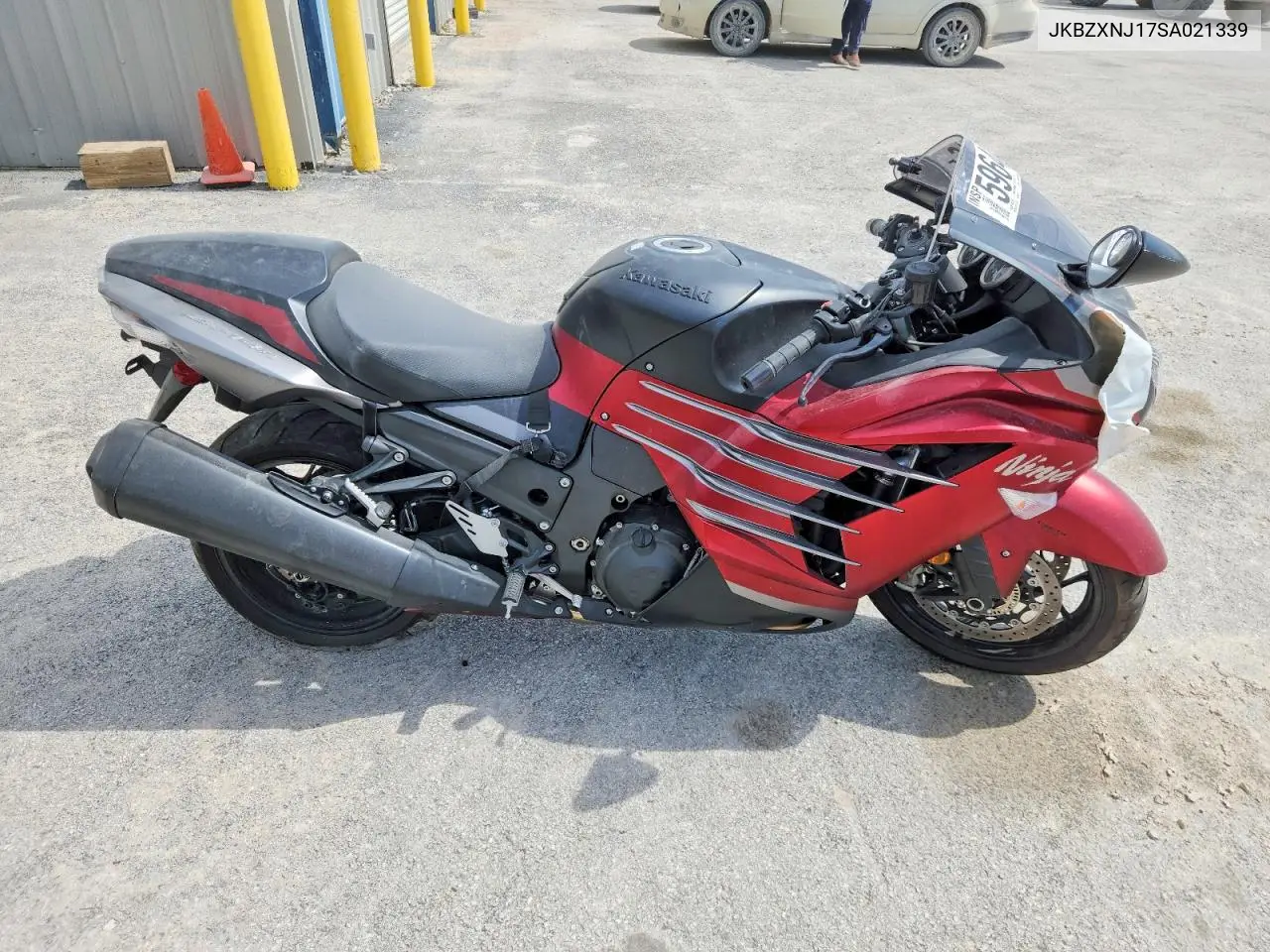 2025 Kawasaki Zx1400 J VIN: JKBZXNJ17SA021339 Lot: 59641516