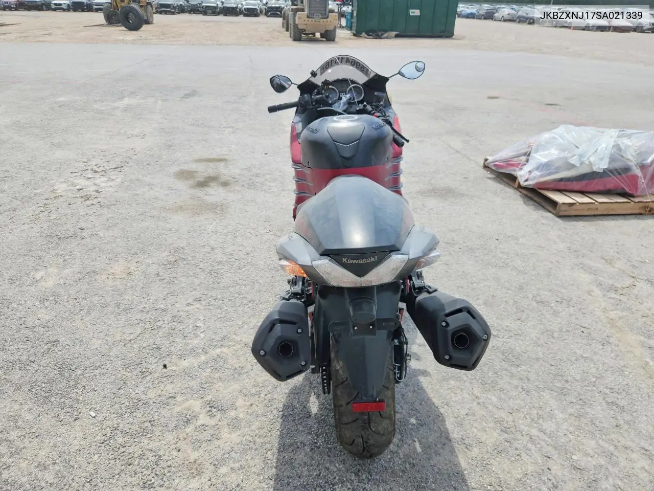 2025 Kawasaki Zx1400 J VIN: JKBZXNJ17SA021339 Lot: 59641516