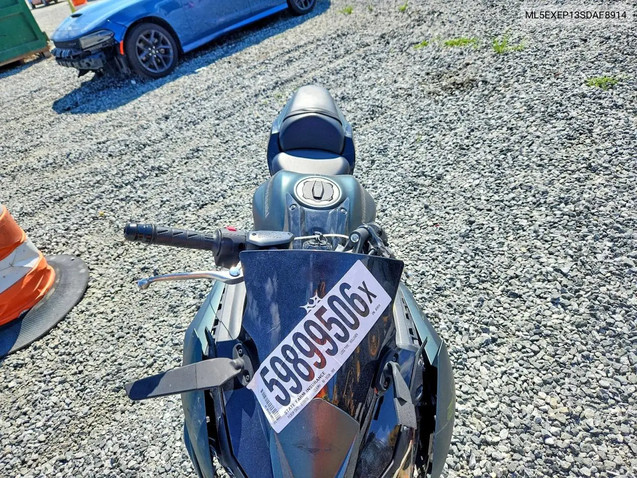 2025 Kawasaki Ex650 P VIN: ML5EXEP13SDAF8914 Lot: 59899506