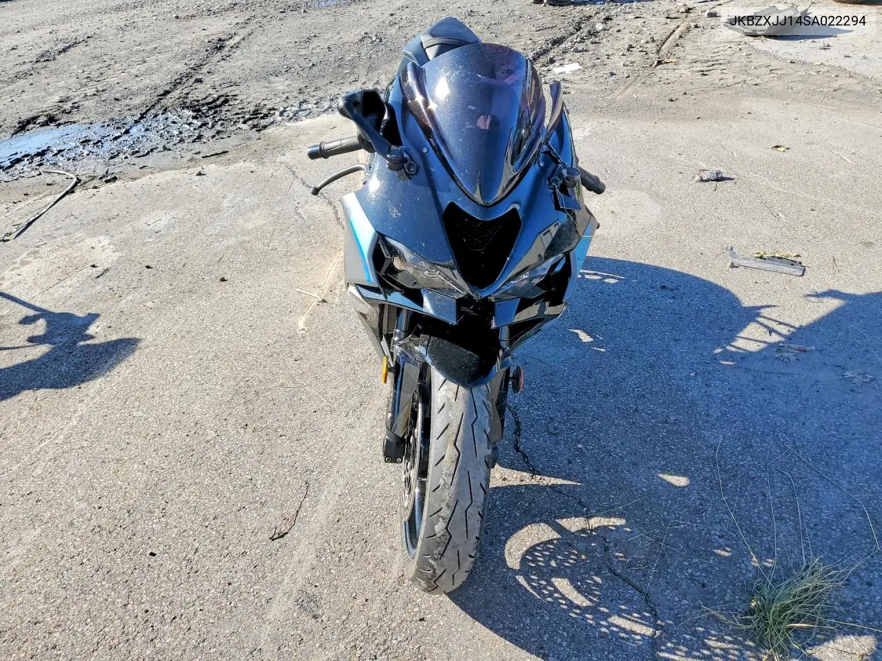 2025 Kawasaki Zx636 K VIN: JKBZXJJ14SA022294 Lot: 60181076