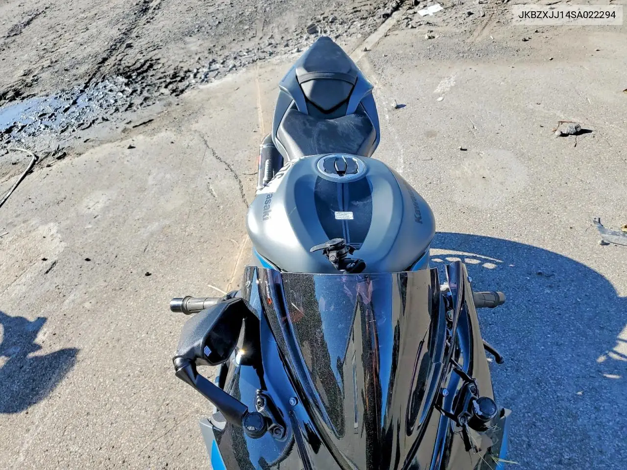 2025 Kawasaki Zx636 K VIN: JKBZXJJ14SA022294 Lot: 60181076