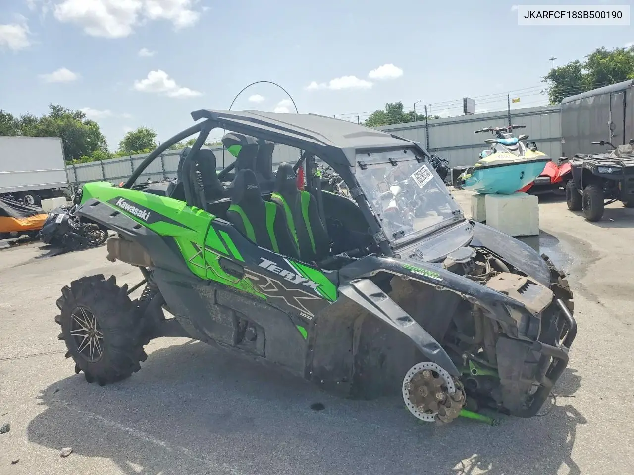 2025 Kawasaki Teryx Utility Vehicle VIN: JKARFCF18SB500190 Lot: 60298756