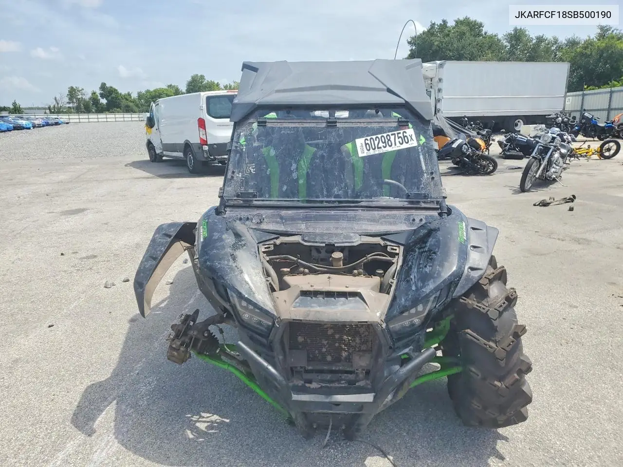 2025 Kawasaki Teryx Utility Vehicle VIN: JKARFCF18SB500190 Lot: 60298756