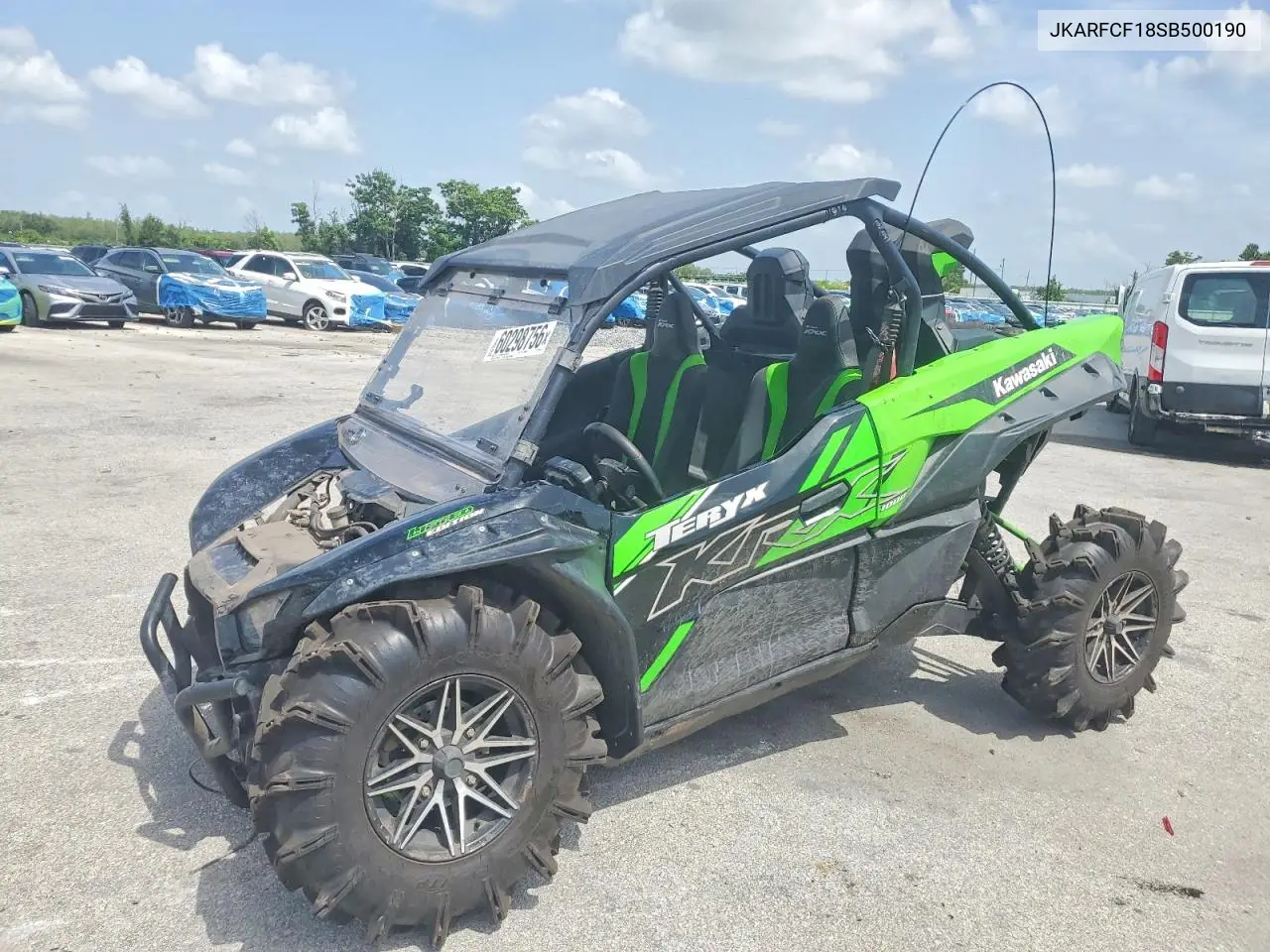 2025 Kawasaki Teryx Utility Vehicle VIN: JKARFCF18SB500190 Lot: 60298756