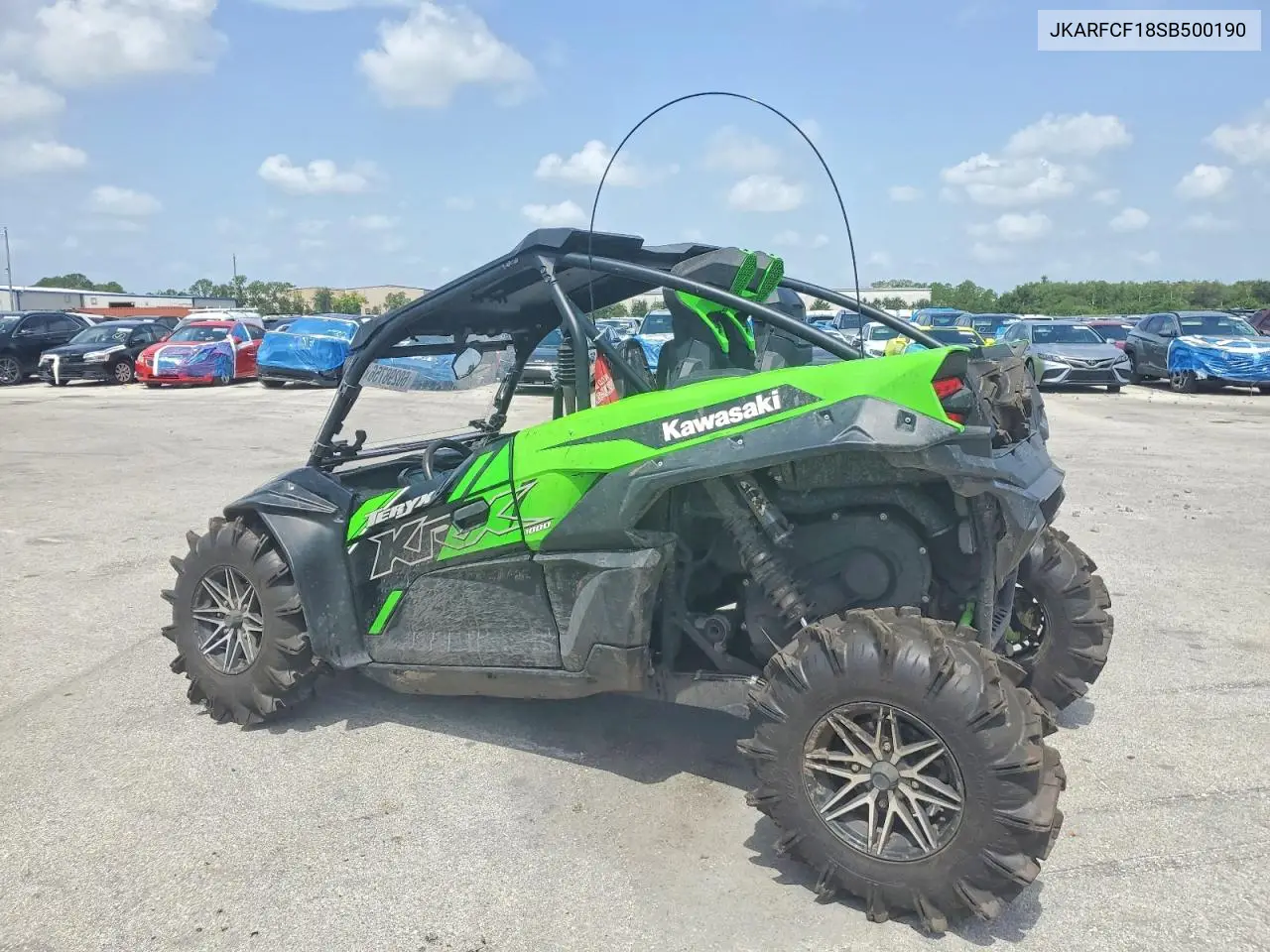 2025 Kawasaki Teryx Utility Vehicle VIN: JKARFCF18SB500190 Lot: 60298756